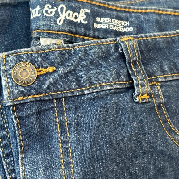 Cat and Jack straight leg 14 foot plus jeans NWT - Picture 2 of 3